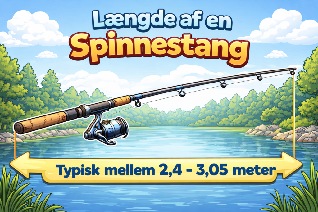 længde på fiskestang længde på fiskestang